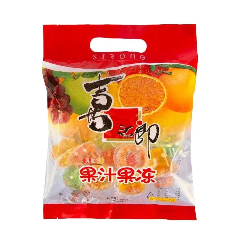 Gelatina sabor frutas 495g/ 喜之郎果冻 495g