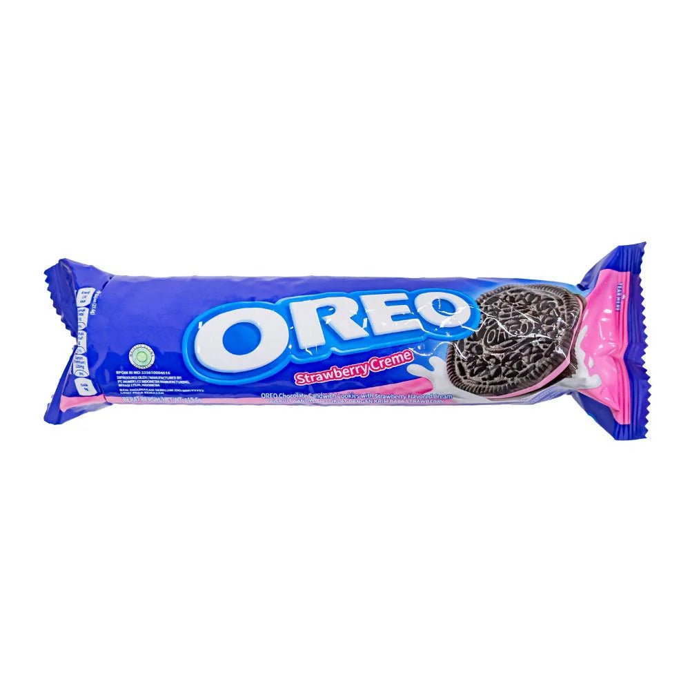 Galletas oreo oblea sabor fresa 72g