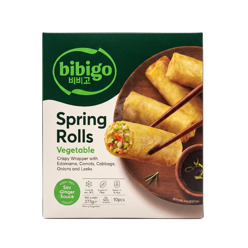 BIBIGO冻春卷蔬菜酱油味277G-ROLLITO DE VERDURA