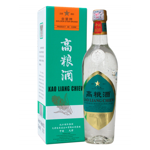 金星牌高粱酒- AGUARDIENTE DE SORGO 500ML