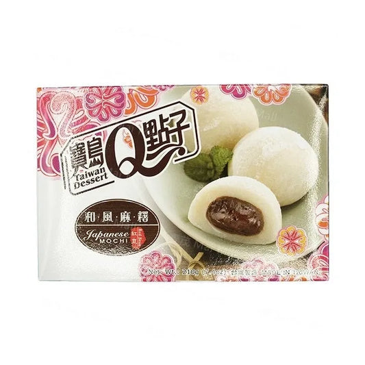 Baodao mochi sabor judia roja 210g/ 宝岛 和风麻薯 红豆味 210g