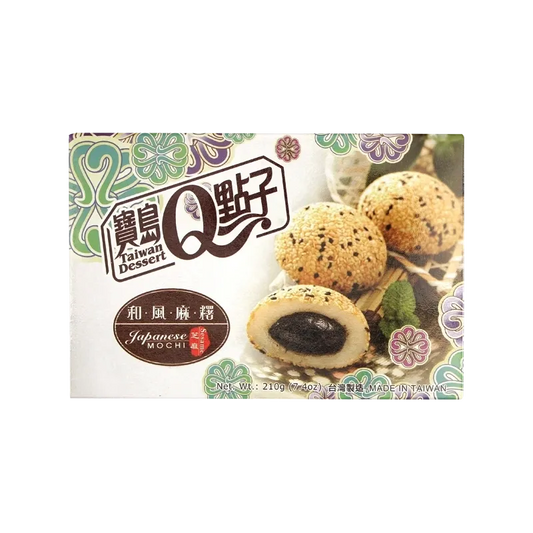 Baodao mochi sabor sesamo 210g/ 宝岛 和风麻薯 芝麻味 210g