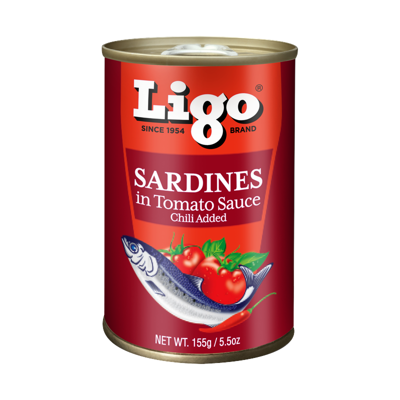 菲律宾鱼罐头-SARDINAS LIGO TOMATE CHILI 155G
