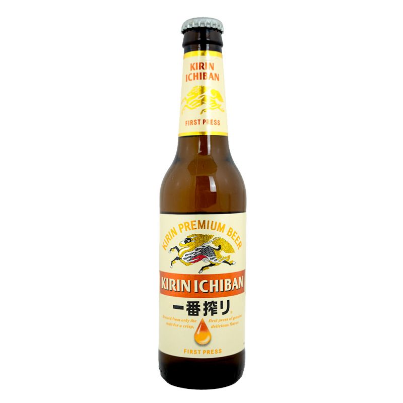 日本啤酒一番搾- CERVEZA KIRIN ICHIBAN JAPONESA 330ML
