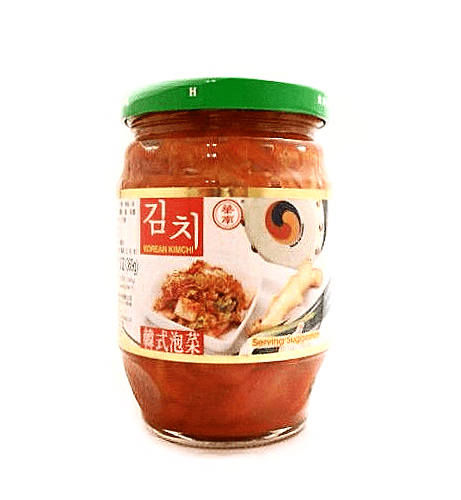 Kimchi en conserva 369g HWANAN/华南韩式泡菜 玻璃瓶装 369g