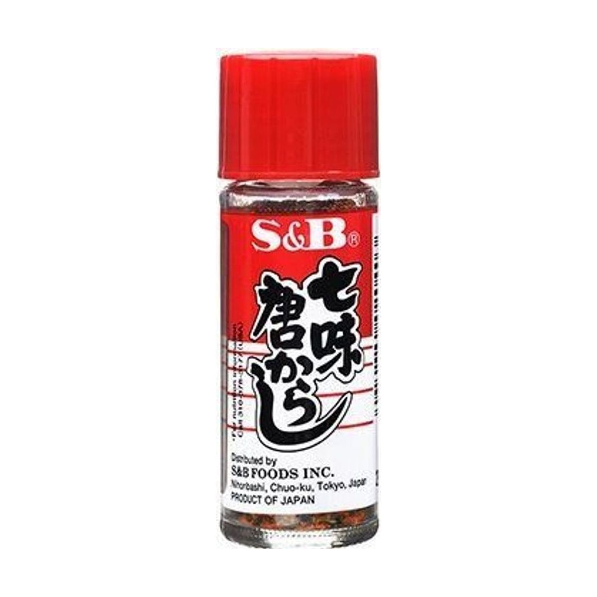唐七味辣椒粉15 - TOGARASHI CHILI Y ESPECIAS 15G