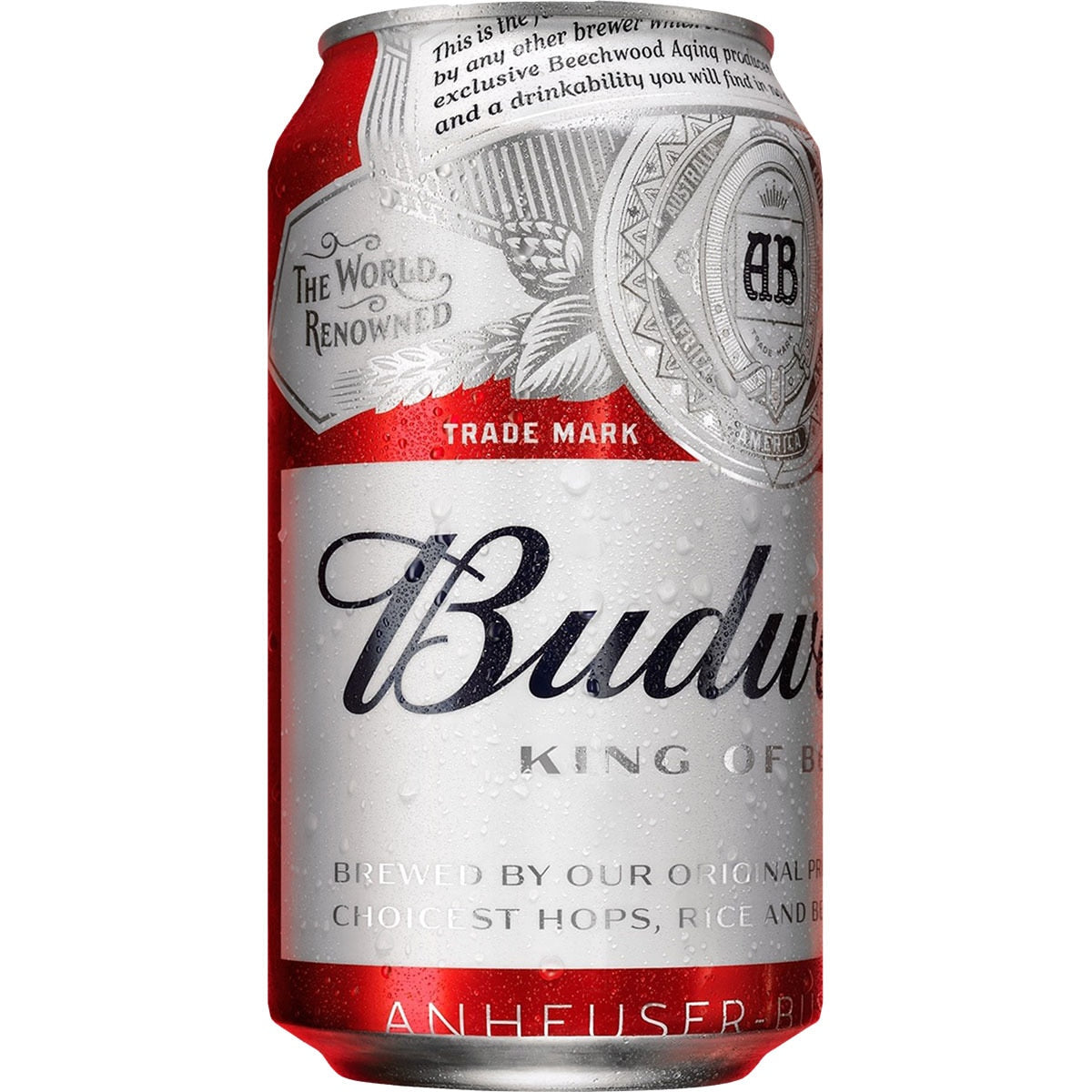 BUDWEISER LATA 33CL