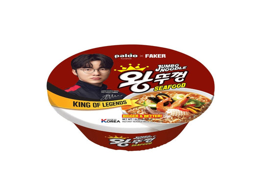 Paldo Faker Seafood Jumbo Bowl Noodle 120g KOR