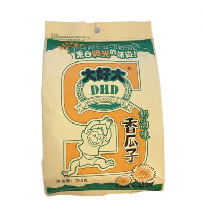 Pipas girasol sabor nata/ 大好大 奶油味香瓜子 350g