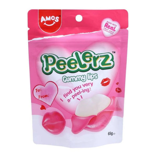 剥皮软糖-GOMINOLA PELABLE LABIOS 65G AMOS