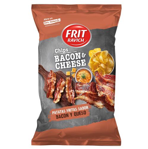 FRIT RAVICH CHIPS SABOR BACON Y QUESO 125G