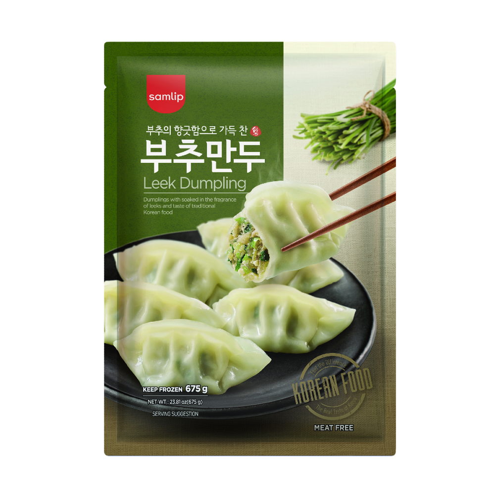 韩国三立冻韭菜饺子- SAMLIP EMPANADILLA VERDURAS COREANA 675g