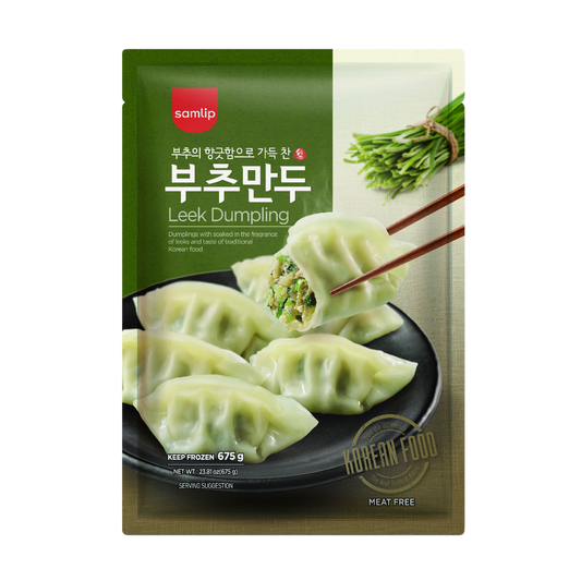 韩国三立冻韭菜饺子- SAMLIP EMPANADILLA VERDURAS COREANA 675g