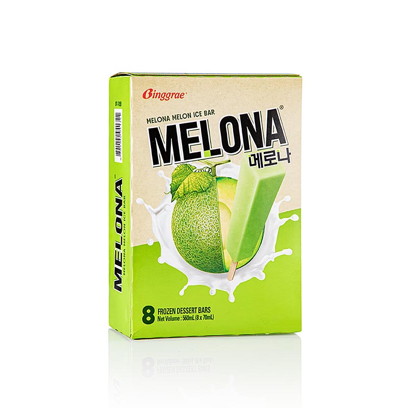 BINGGRAE哈密瓜冰棒-HELADO SABOR MELON 560ML