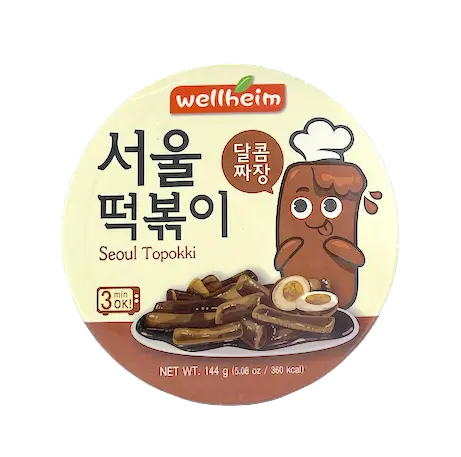韩国方便年糕炸酱味-TOPOKKI S.JAJJANG WELLHEIM 144G