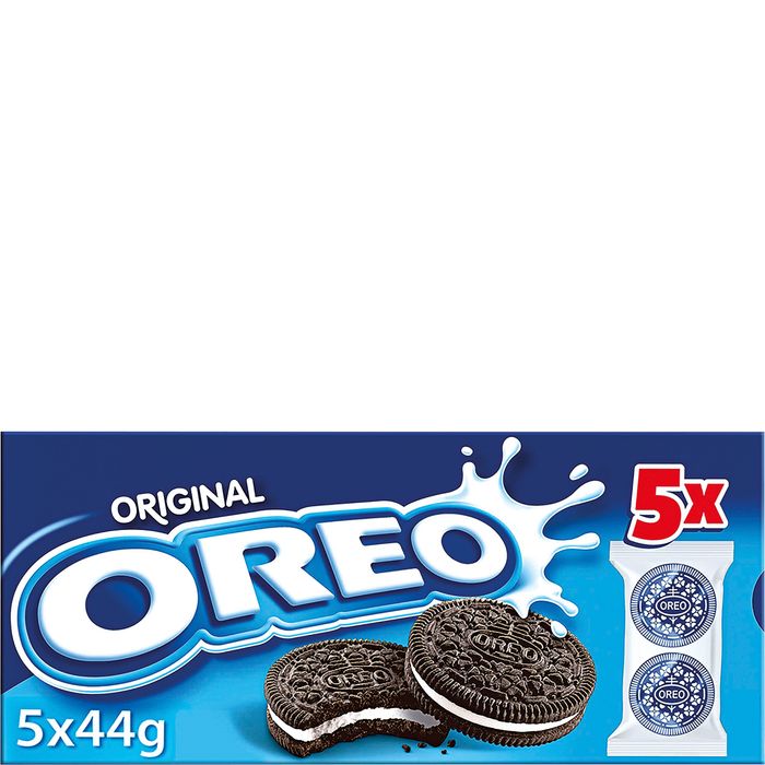 Oreo Original, caja de 5 paquetes de 44 g, 220 g